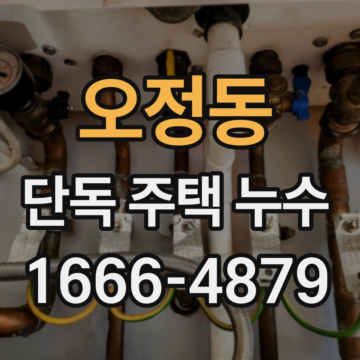 오정동 단독 주택 누수