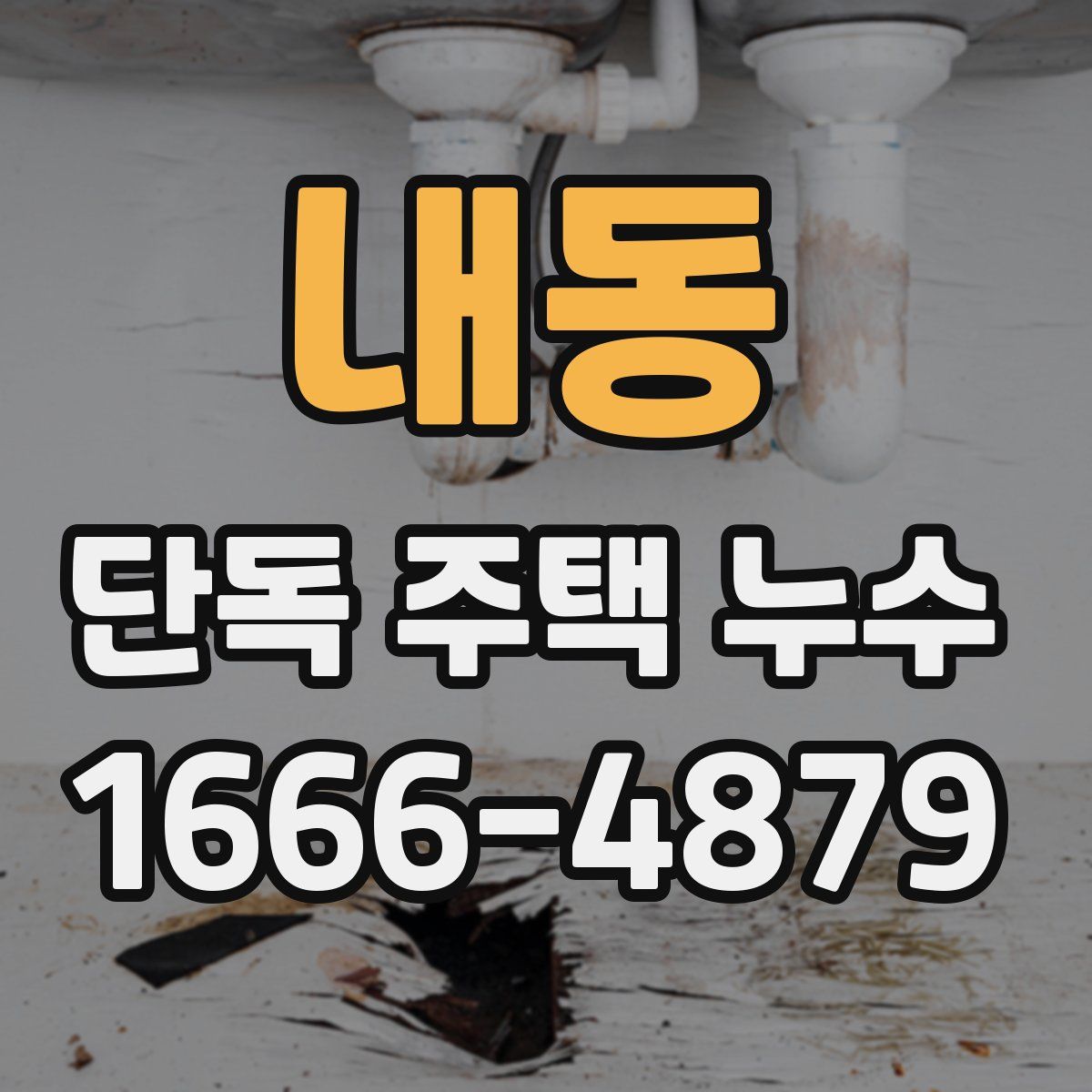 내동 단독 주택 누수