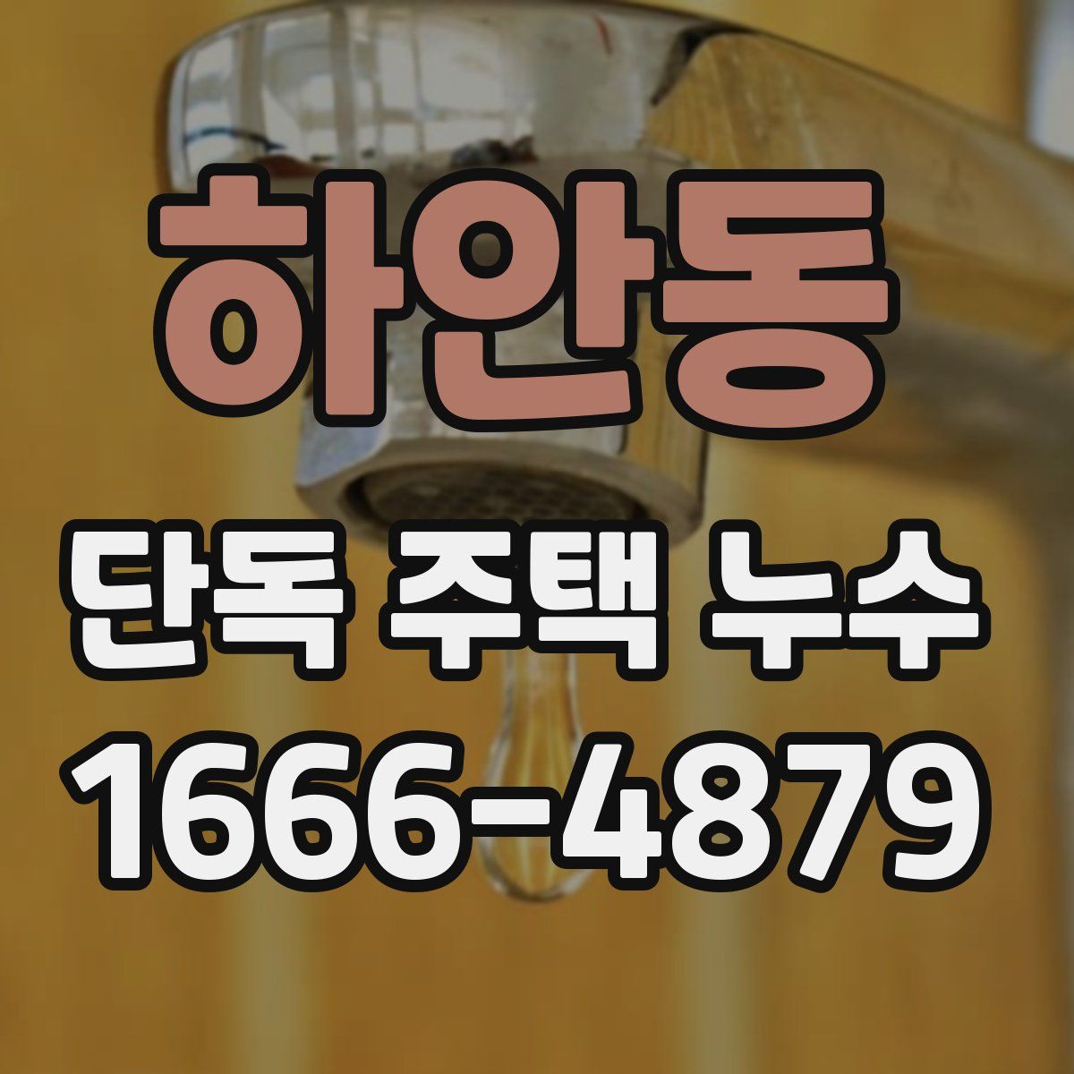 하안동 단독 주택 누수