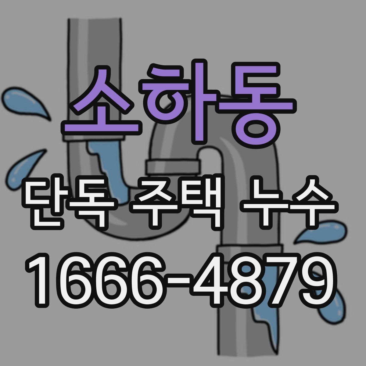 소하동 단독 주택 누수