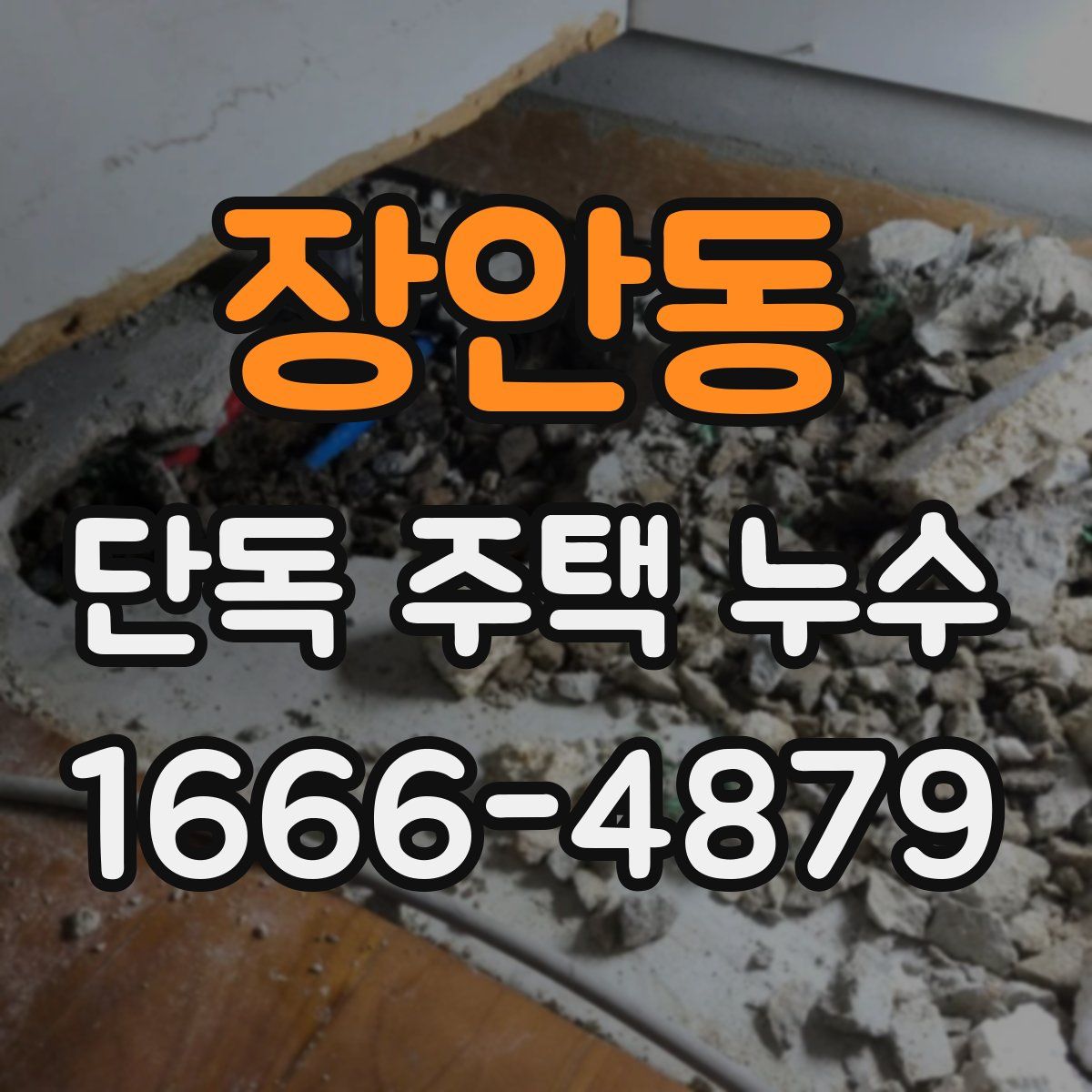 장안동 단독 주택 누수