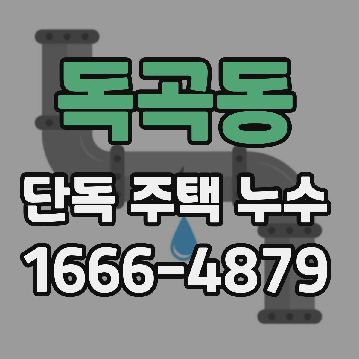 독곡동 단독 주택 누수