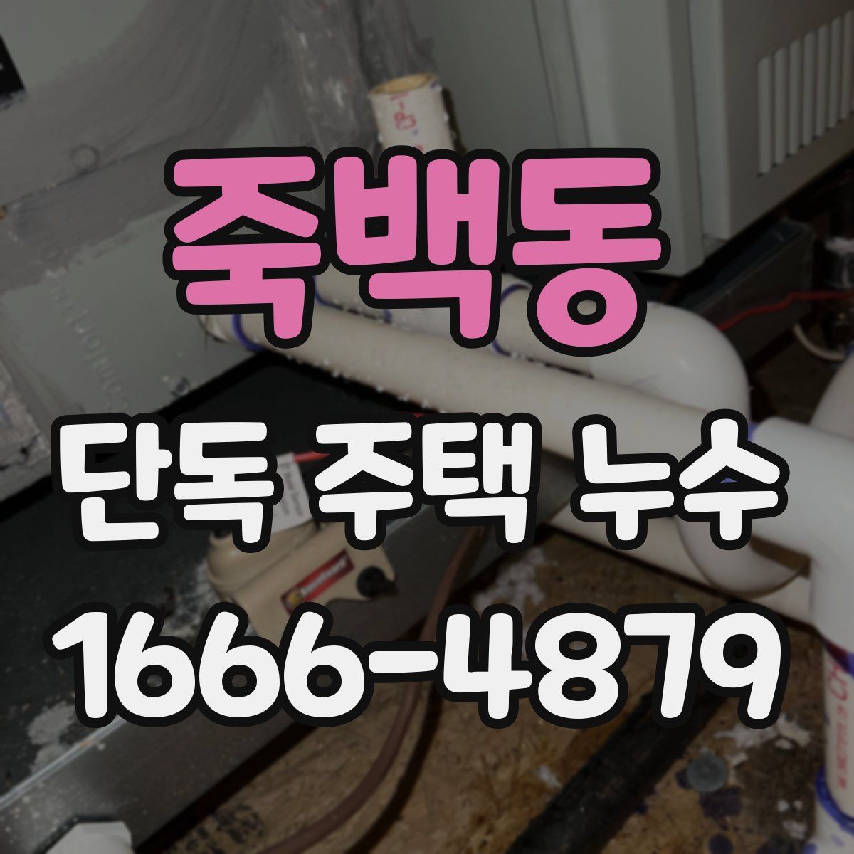 죽백동 단독 주택 누수