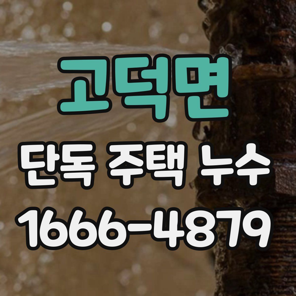 고덕면 단독 주택 누수