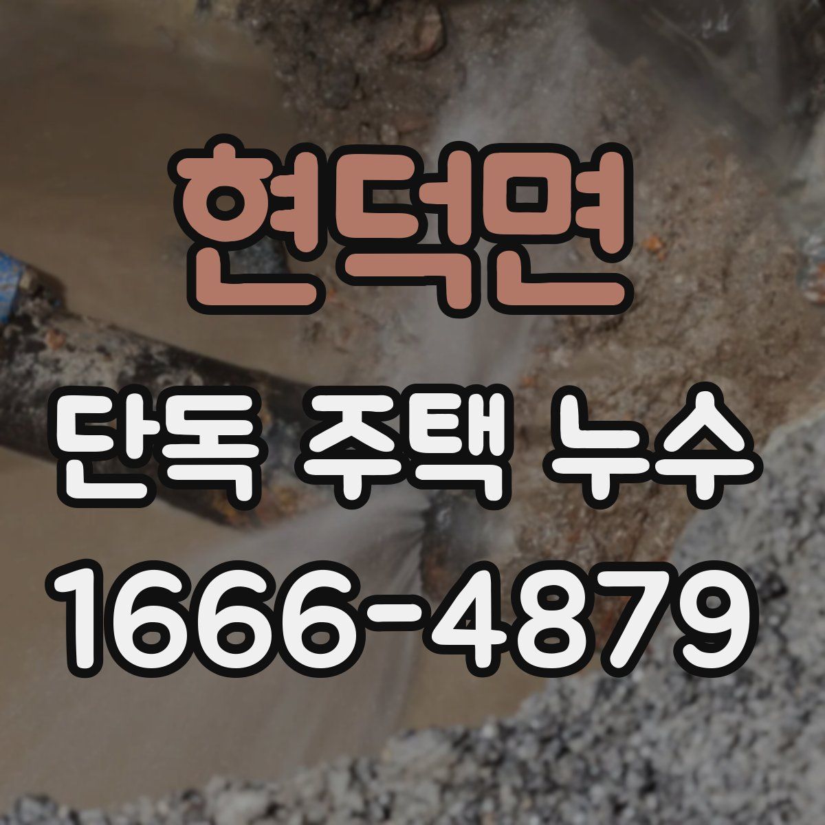 현덕면 단독 주택 누수
