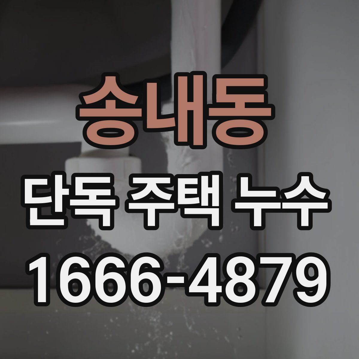 송내동 단독 주택 누수