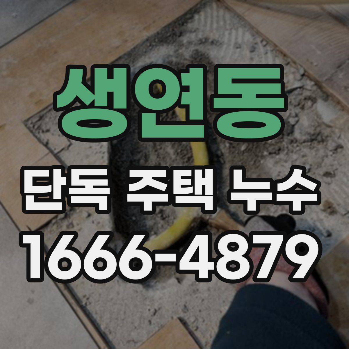 생연동 단독 주택 누수