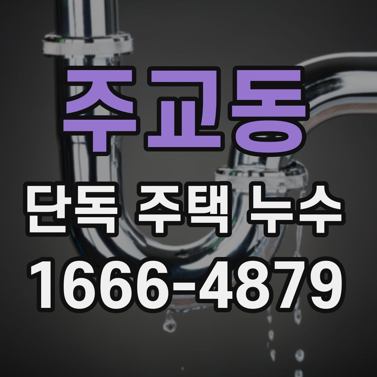 주교동 단독 주택 누수 발생 전후로 챙길 주의사항