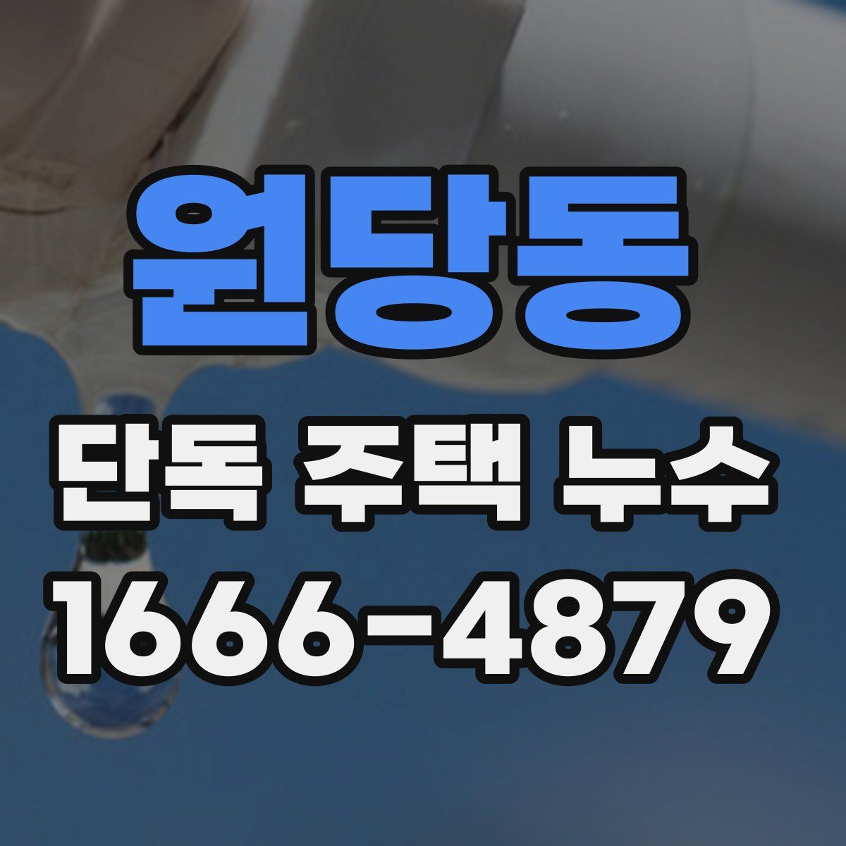 원당동 단독 주택 누수