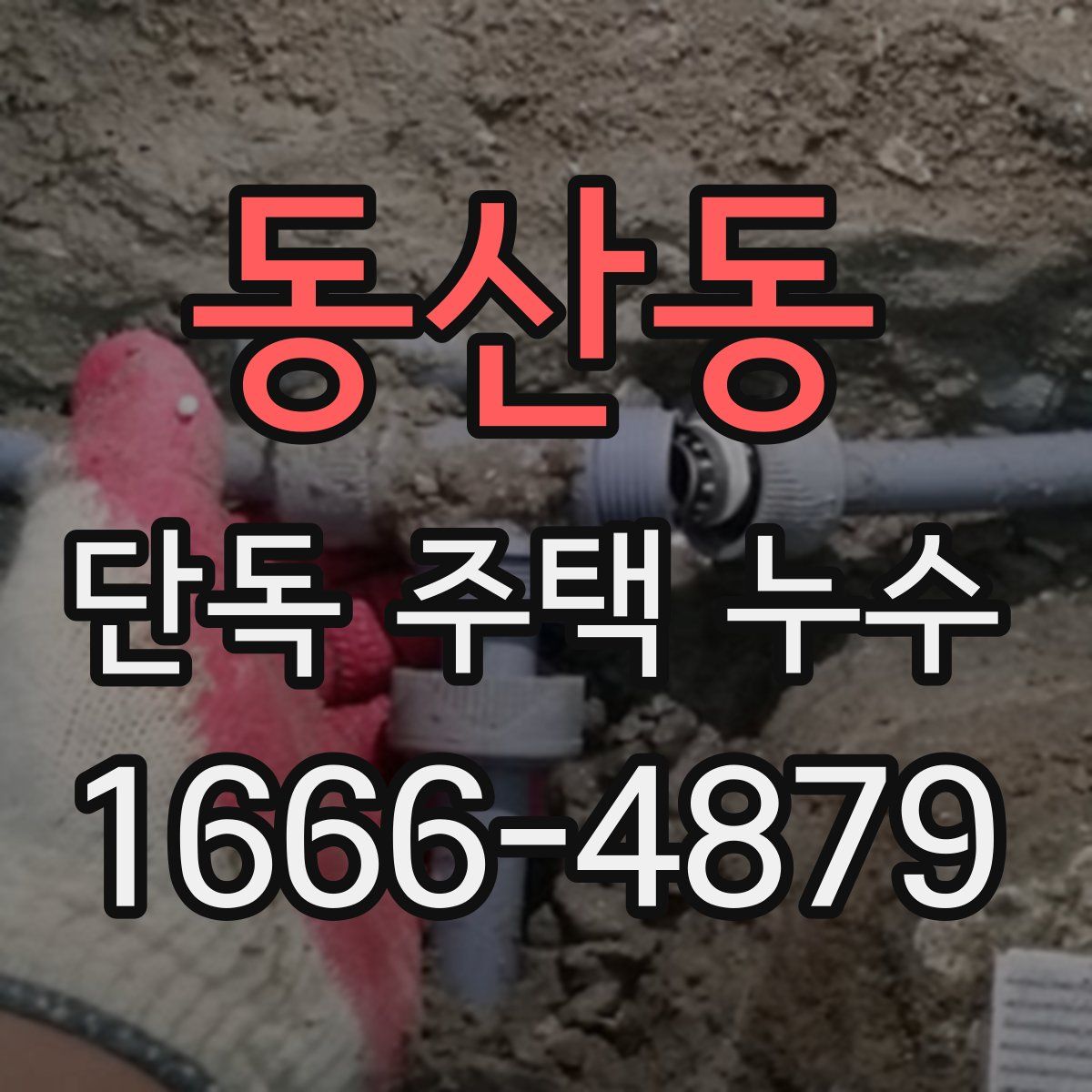 동산동 단독 주택 누수