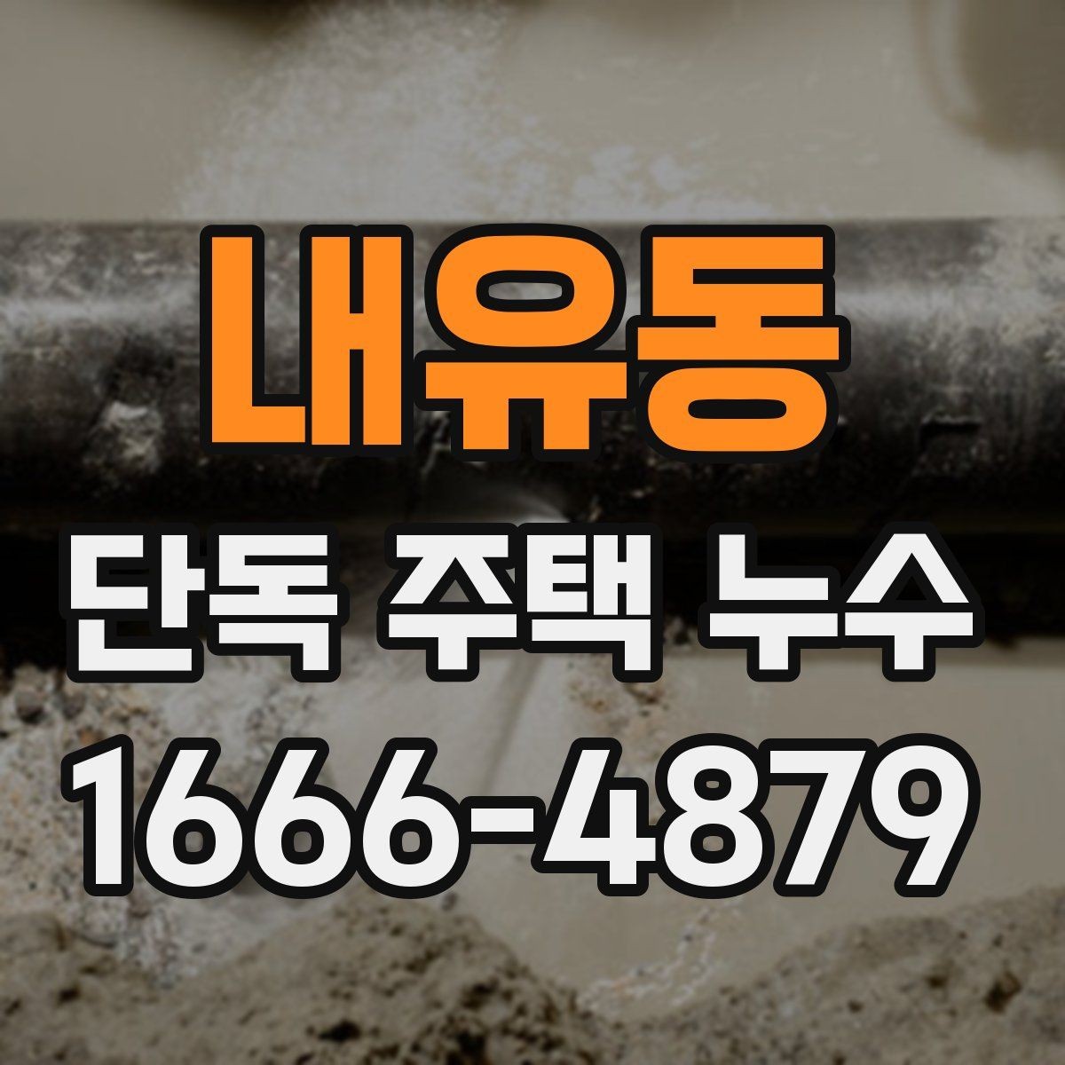 내유동 단독 주택 누수 점검 전 알아둘 사항