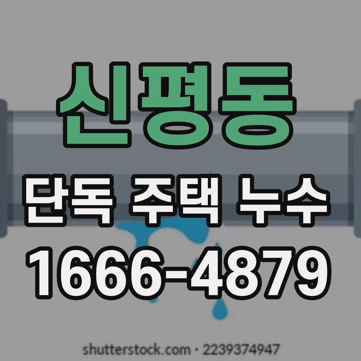 신평동 단독 주택 누수