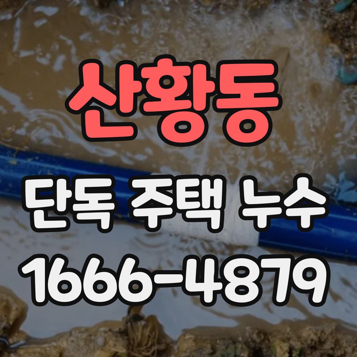 산황동 단독 주택 누수