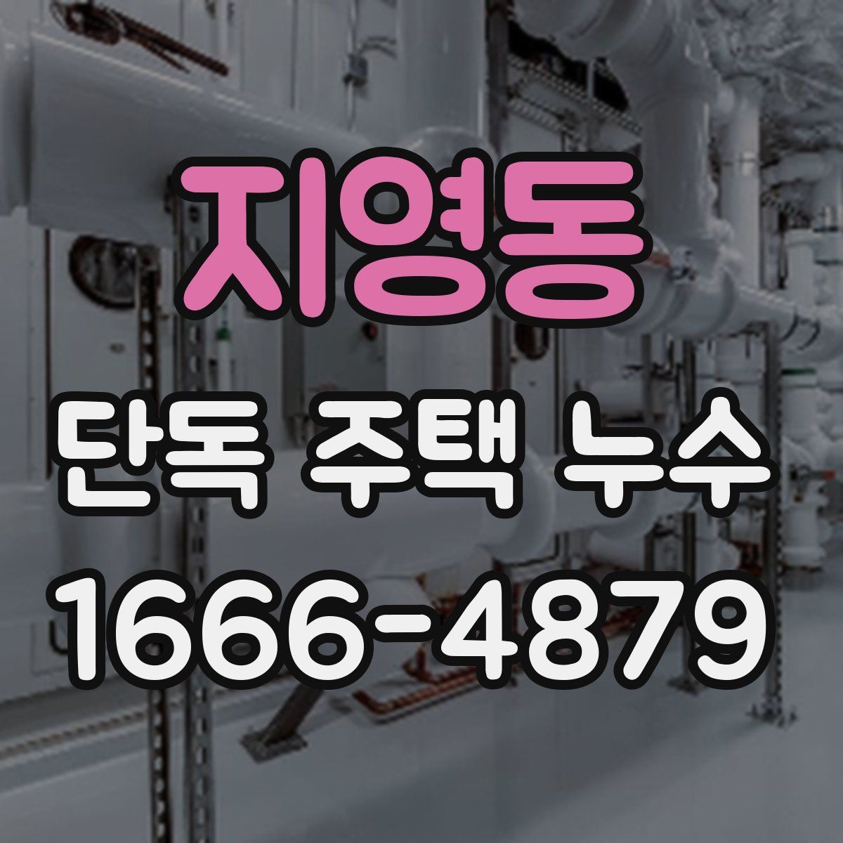 지영동 단독 주택 누수