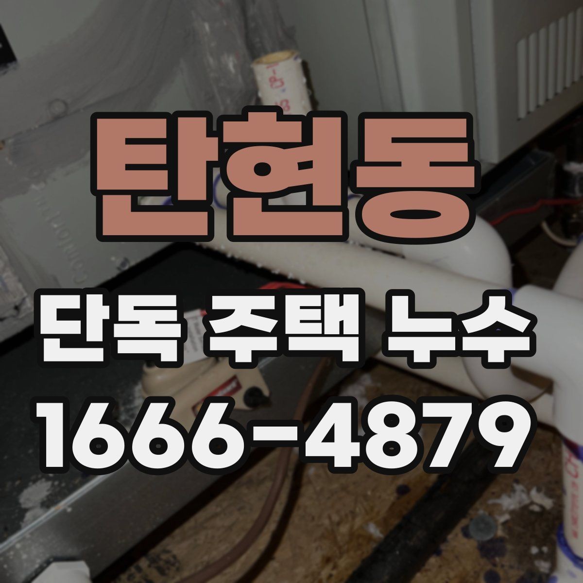 탄현동 단독 주택 누수 탐지 후 보수 결정 기준