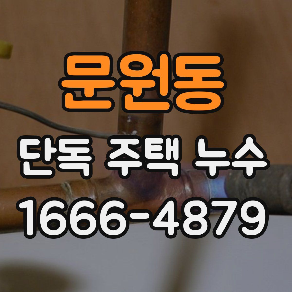 문원동 단독 주택 누수
