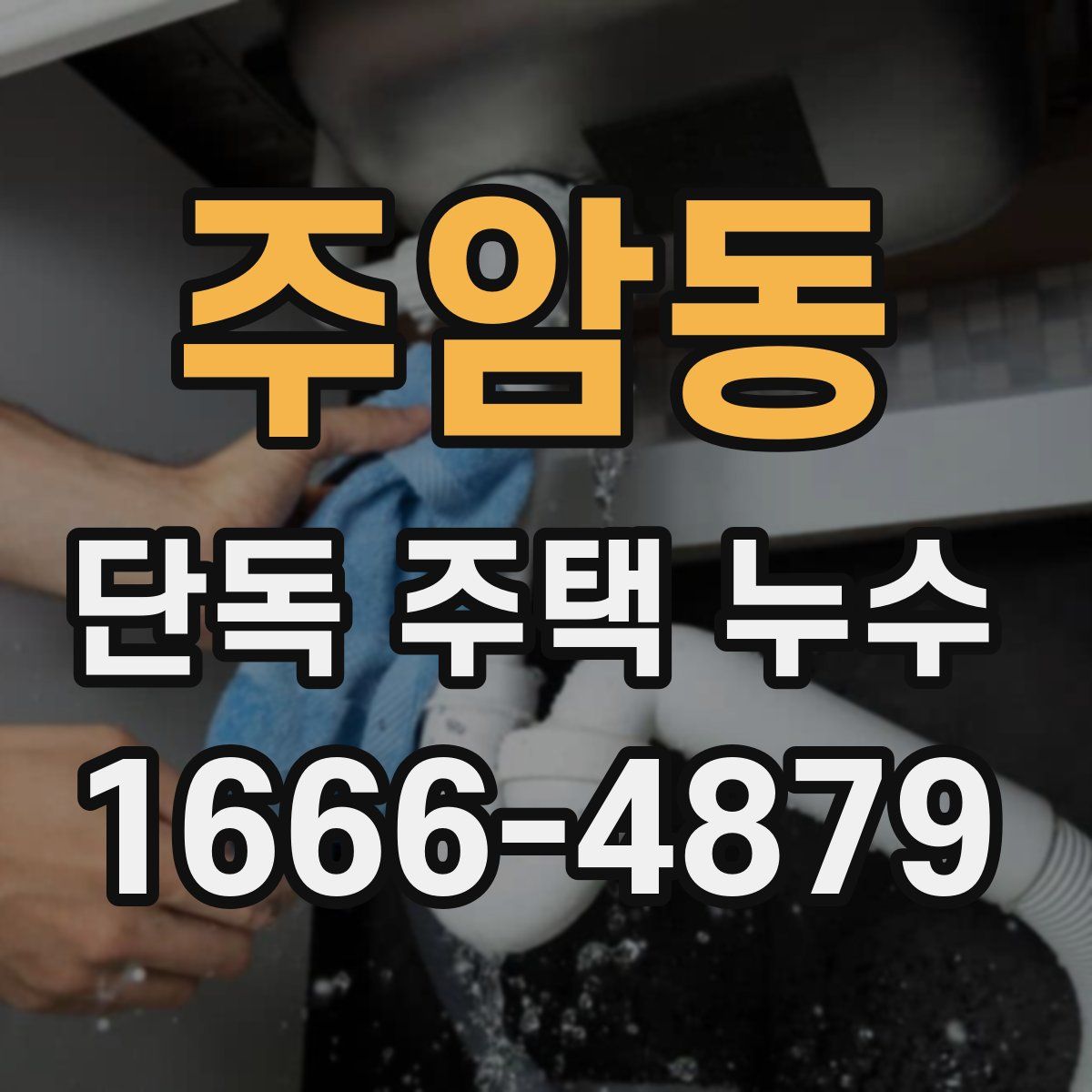 주암동 단독 주택 누수