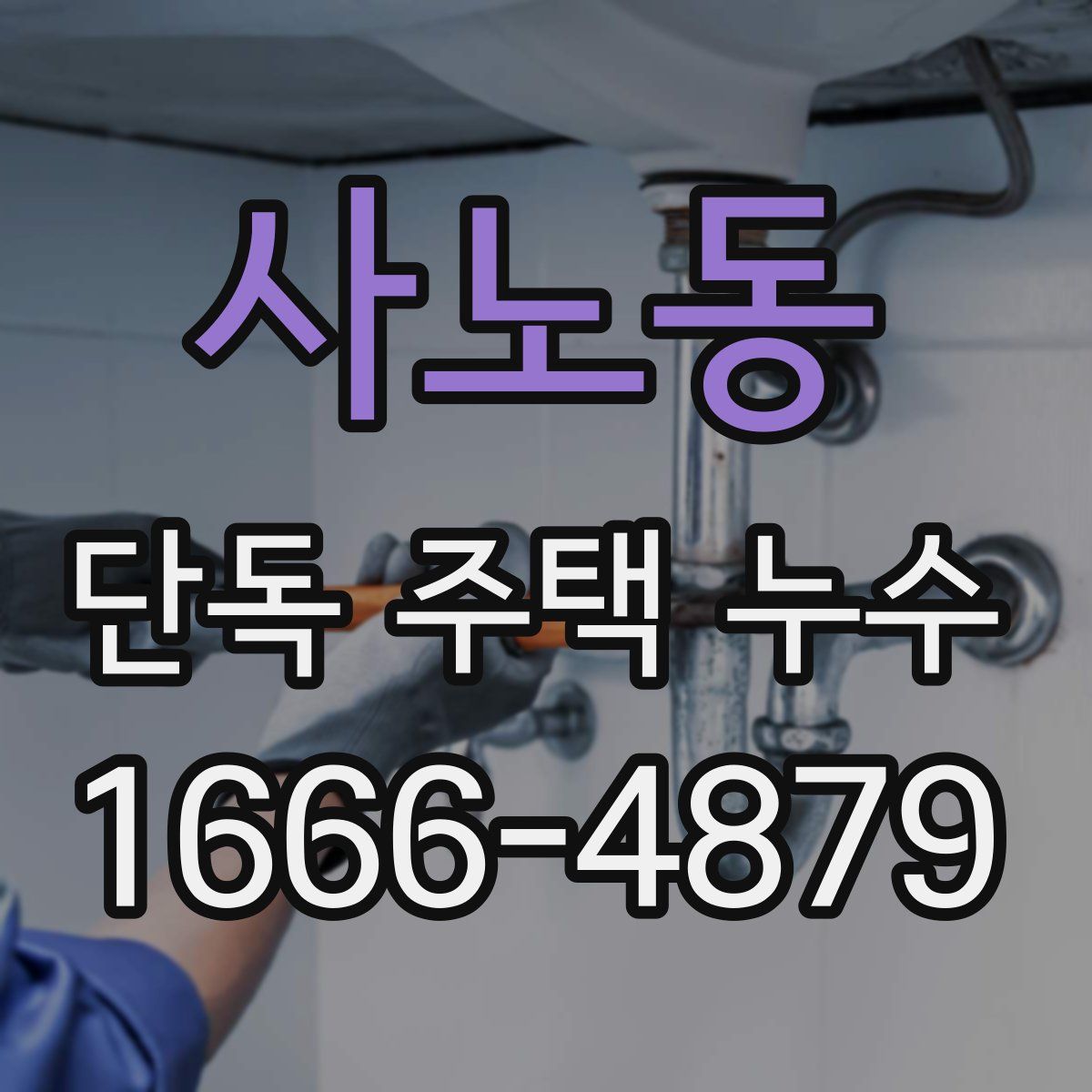 사노동 단독 주택 누수