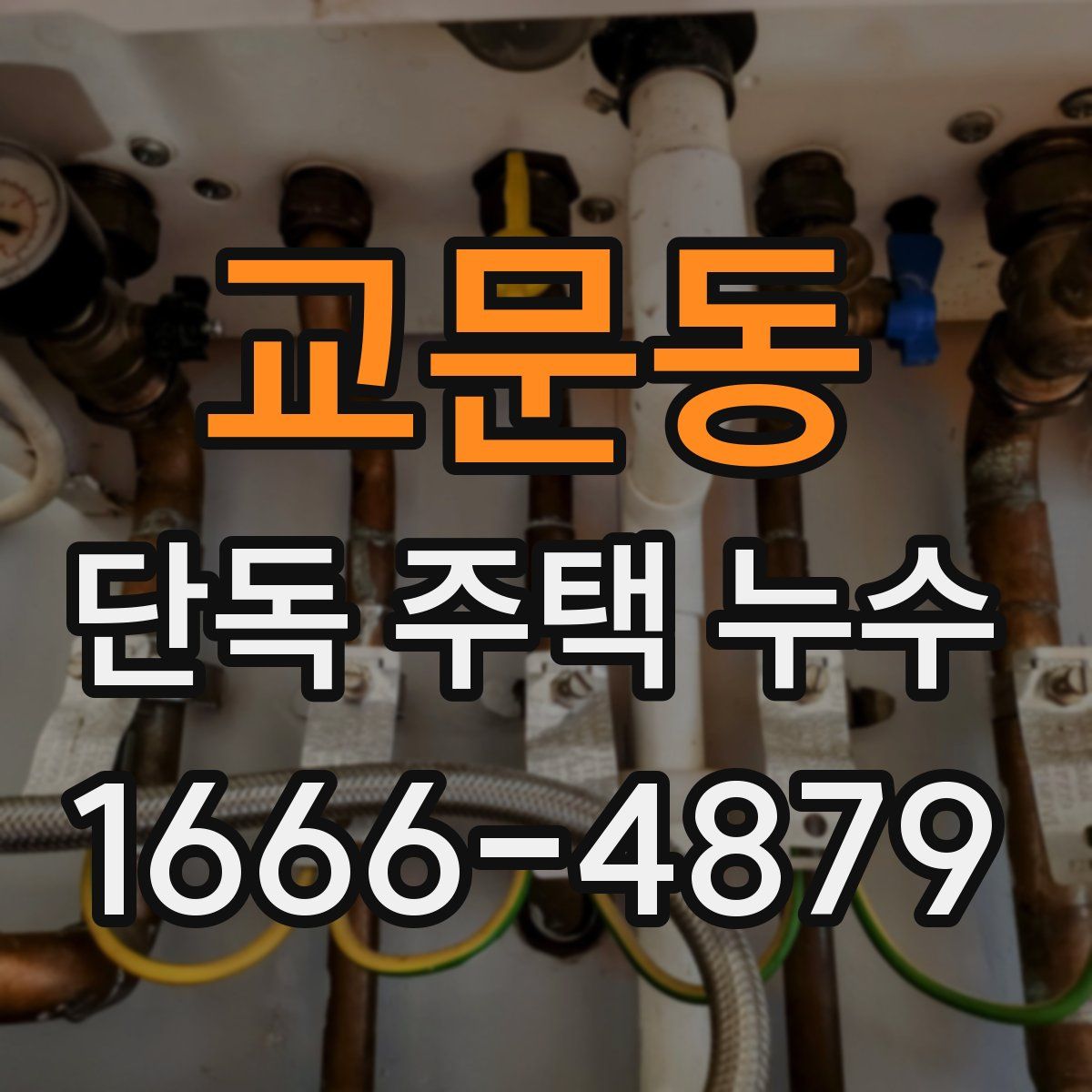 교문동 단독 주택 누수