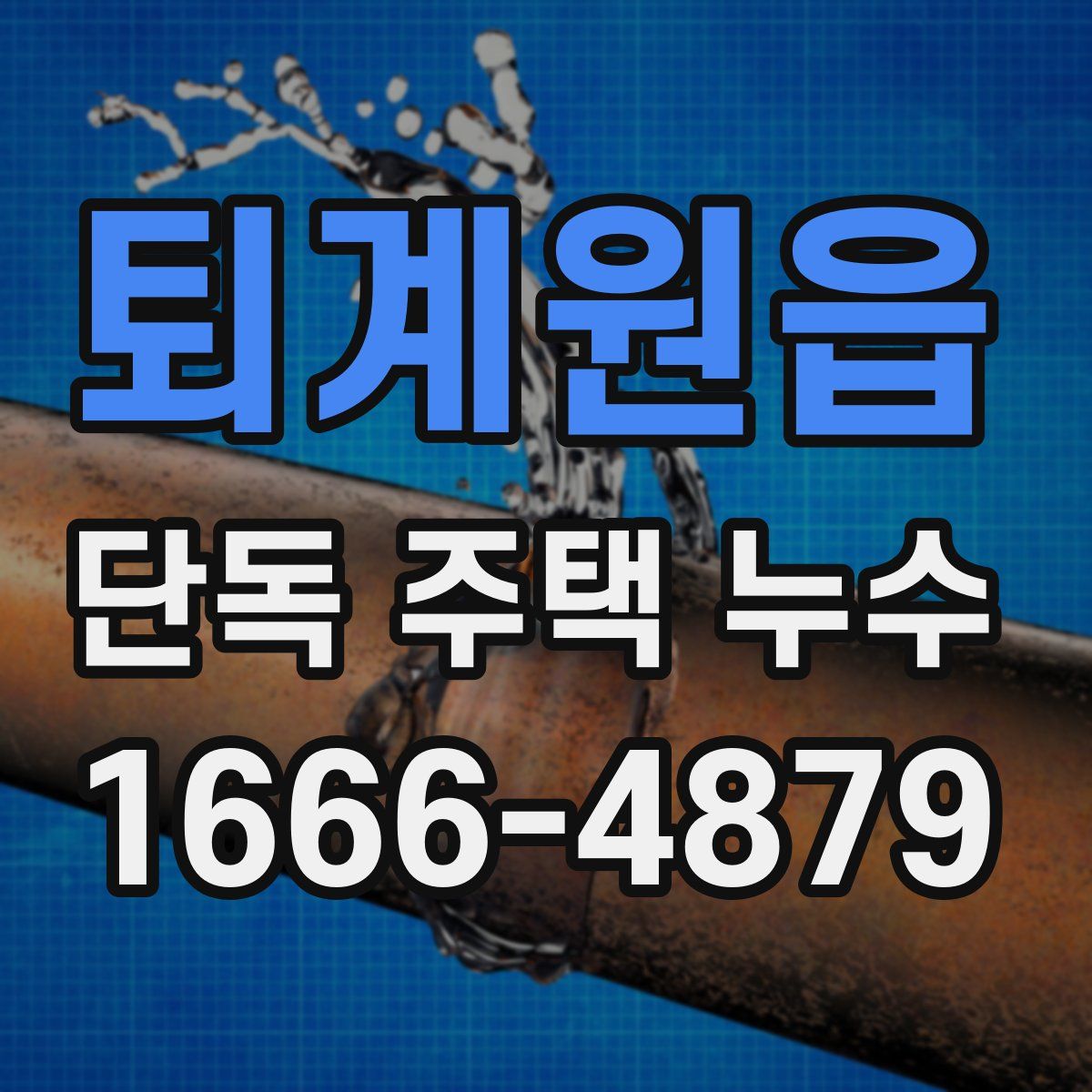 퇴계원읍 단독 주택 누수