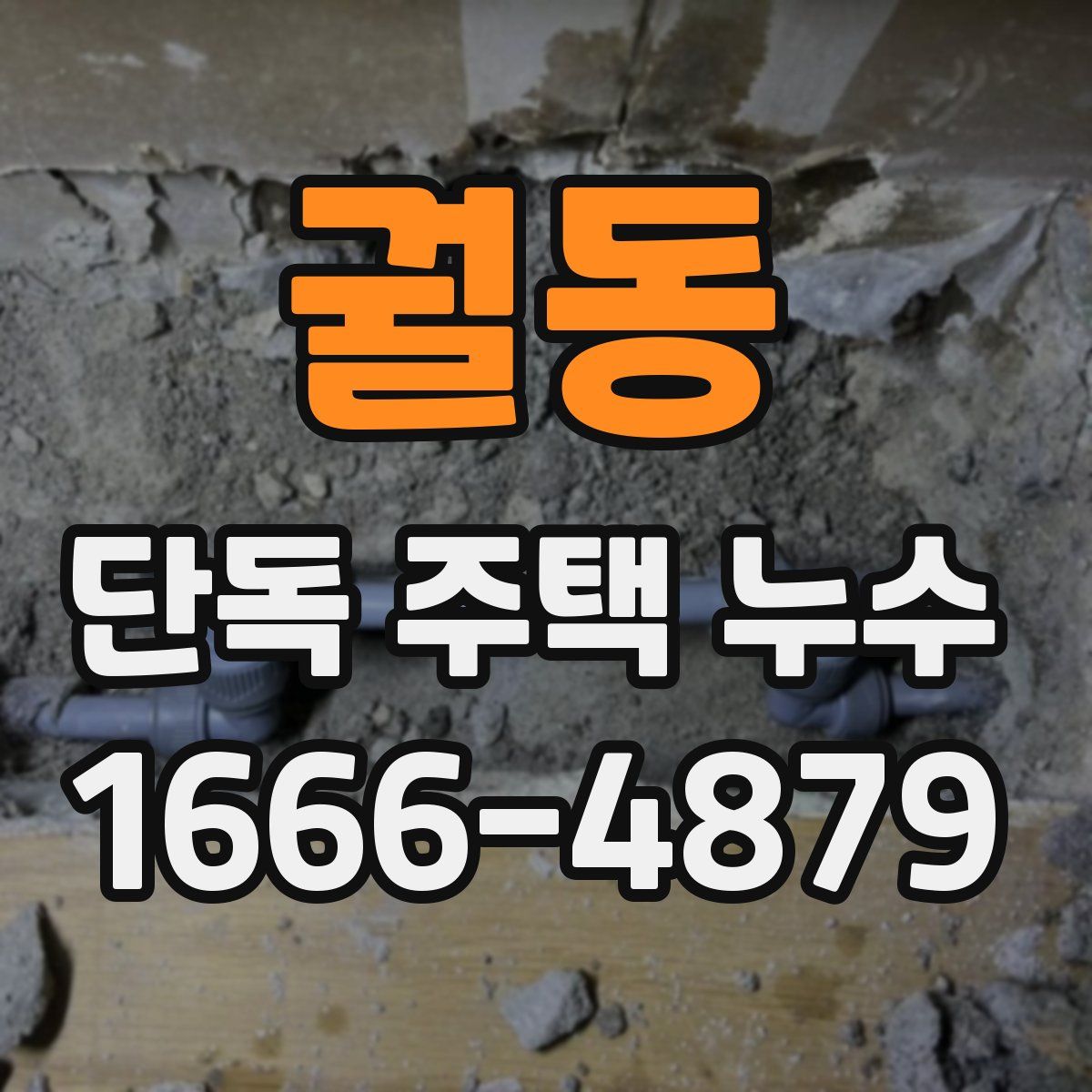 궐동 단독 주택 누수