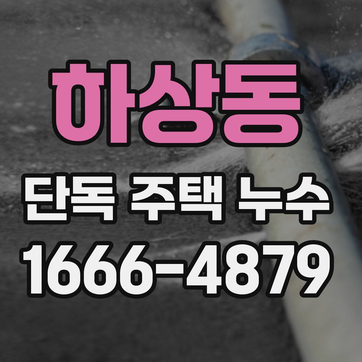 하상동 단독 주택 누수