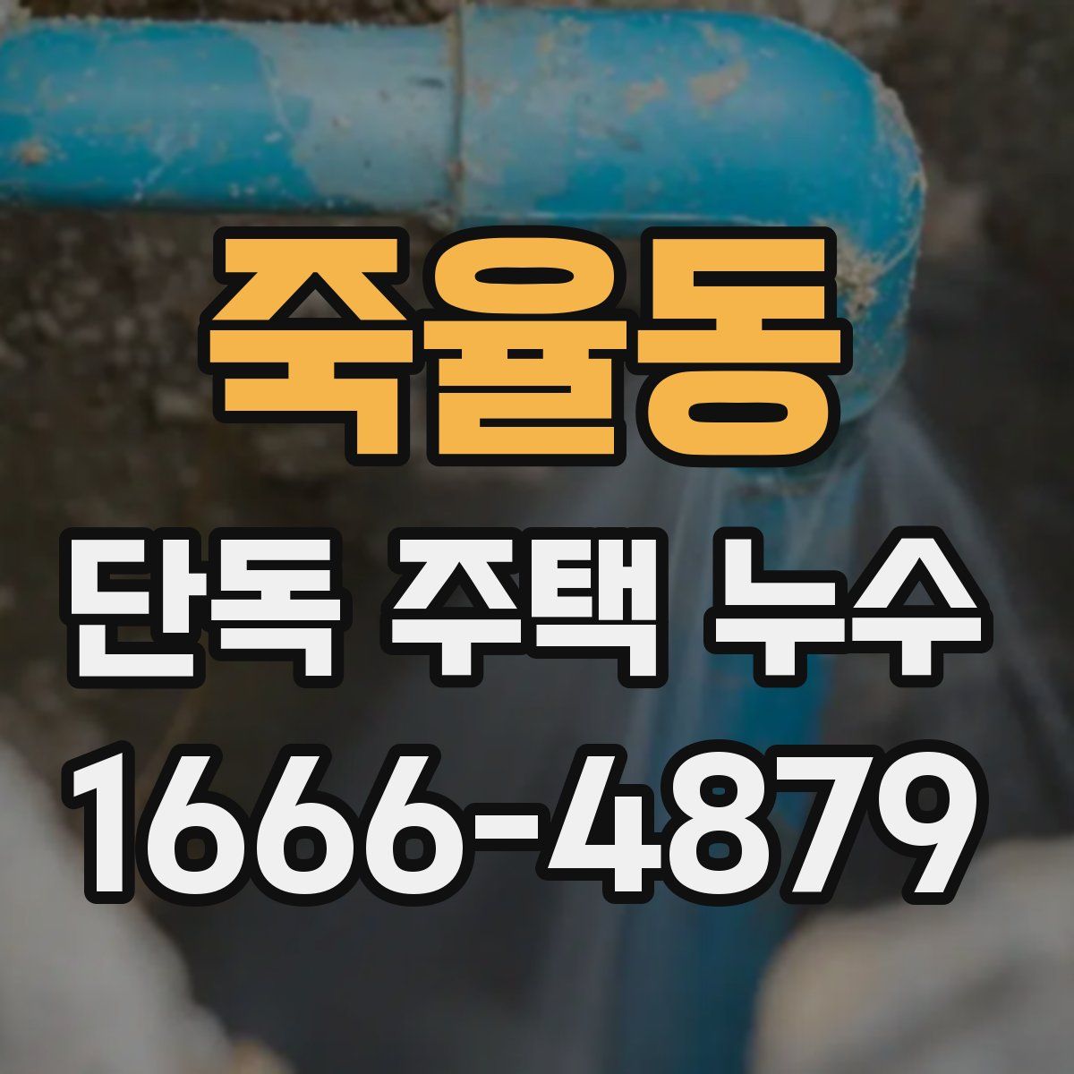 죽율동 단독 주택 누수