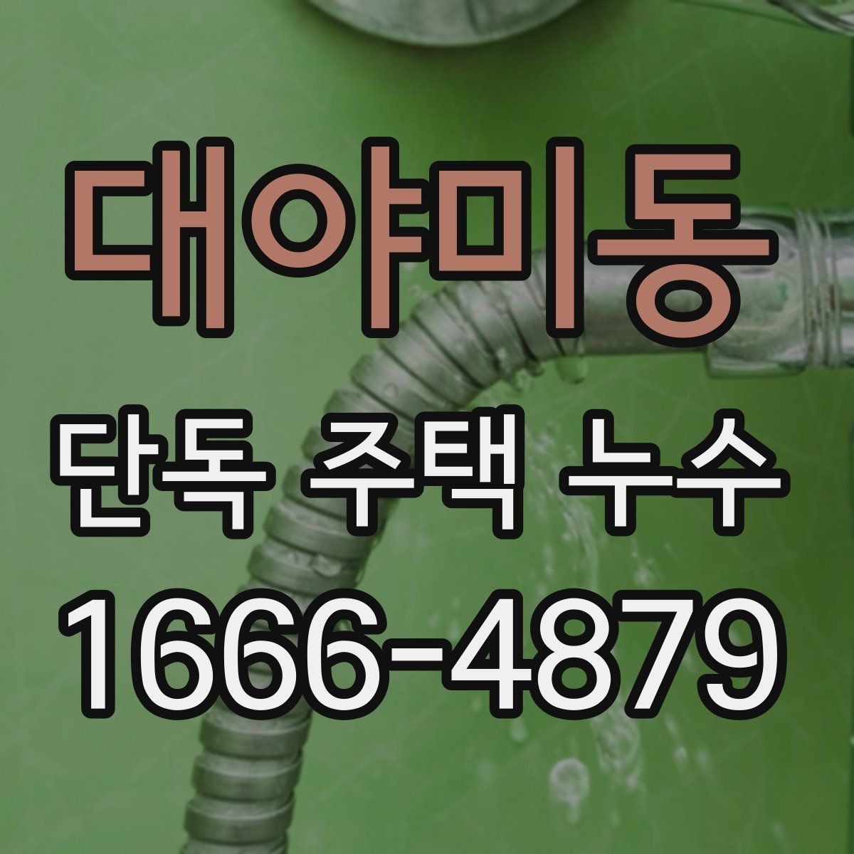 대야미동 단독 주택 누수
