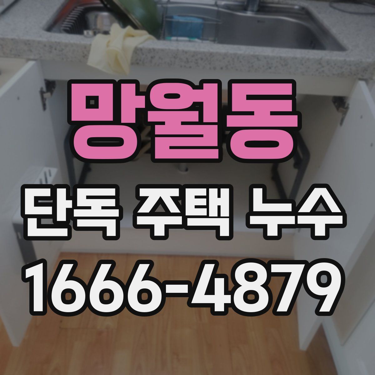 망월동 단독 주택 누수