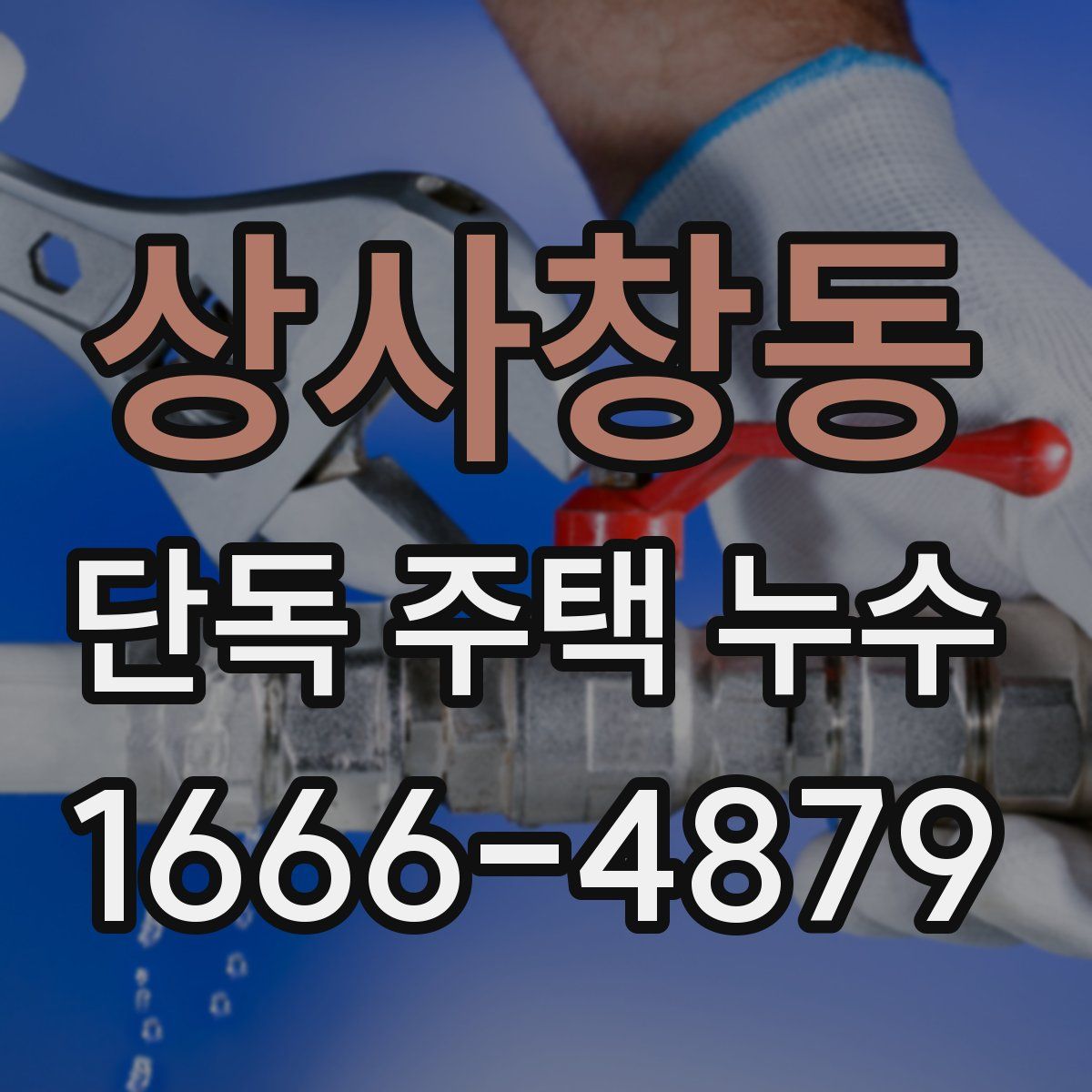 상사창동 단독 주택 누수