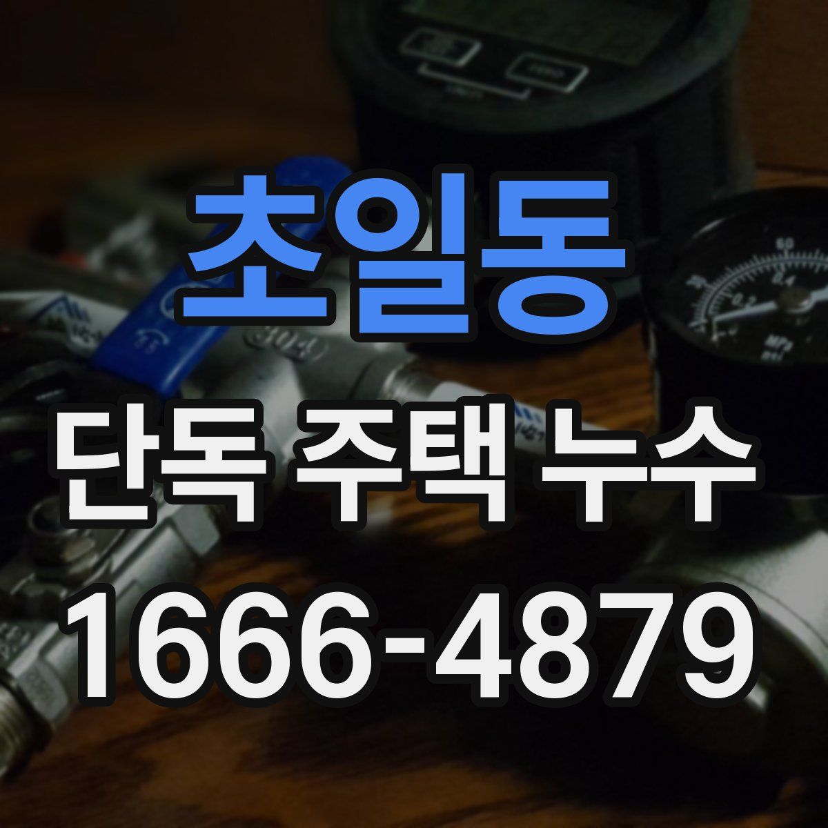 초일동 단독 주택 누수