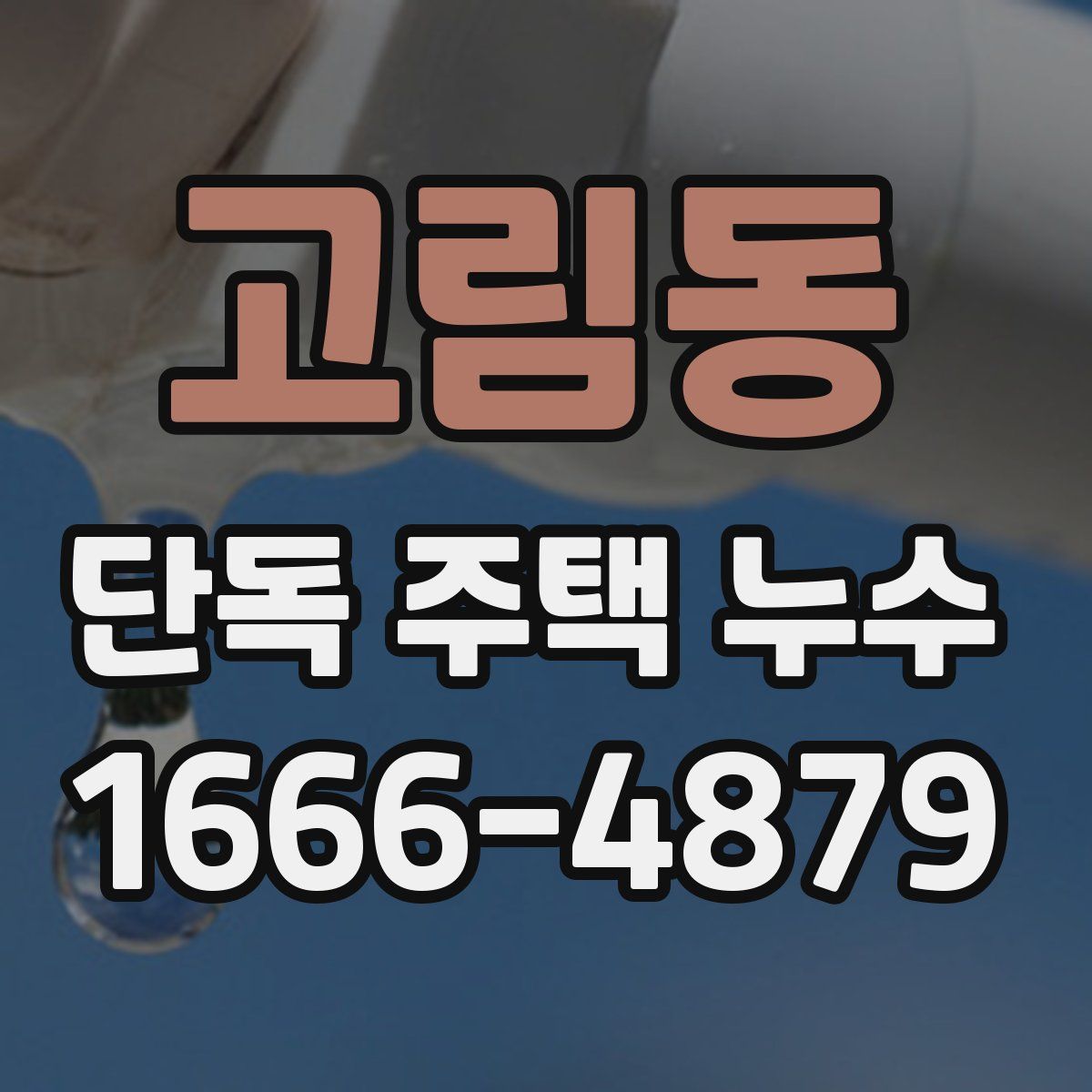 고림동 단독 주택 누수
