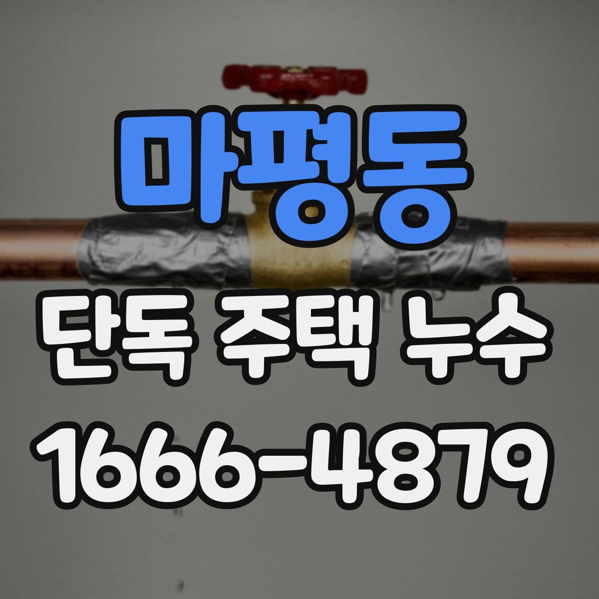 마평동 단독 주택 누수