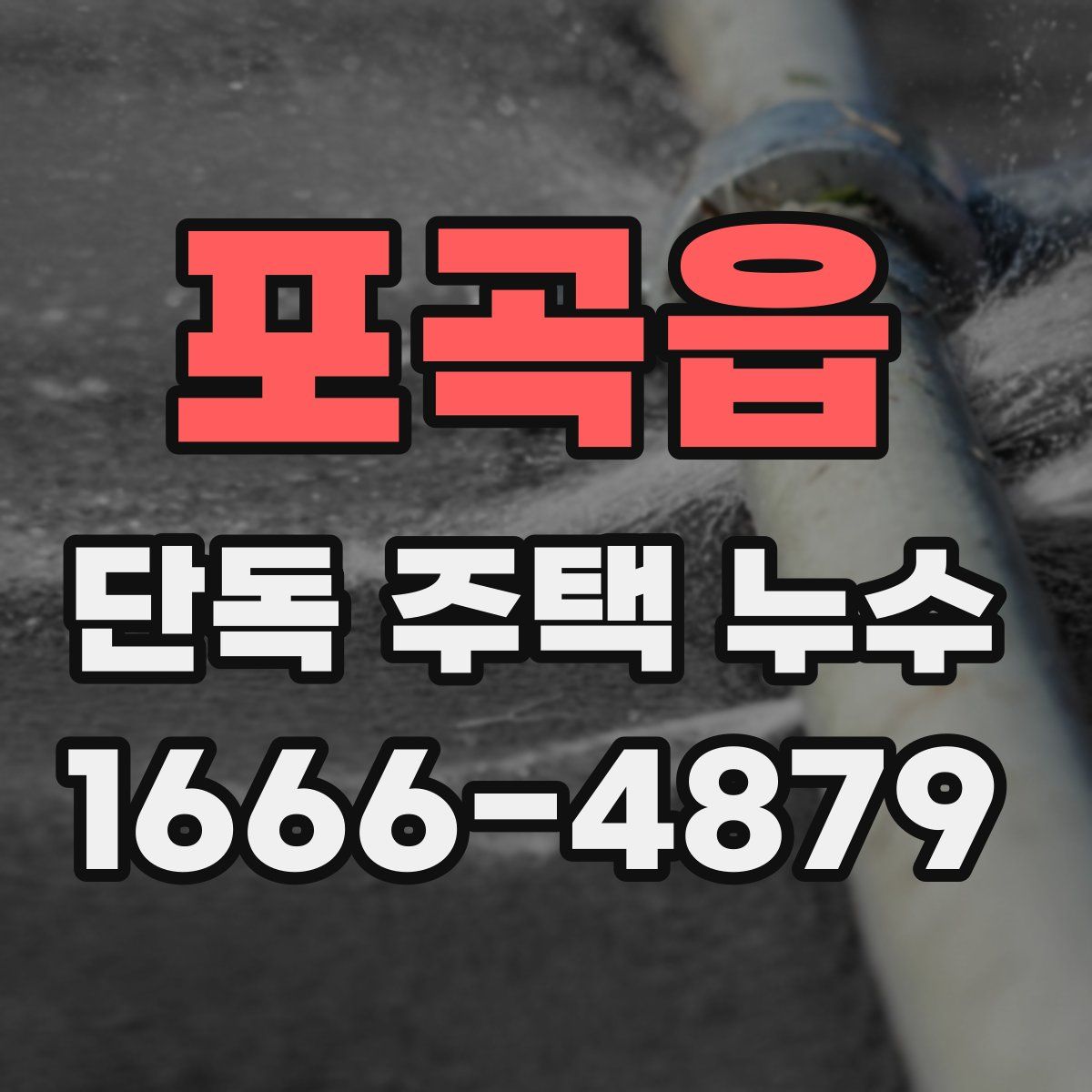 포곡읍 단독 주택 누수