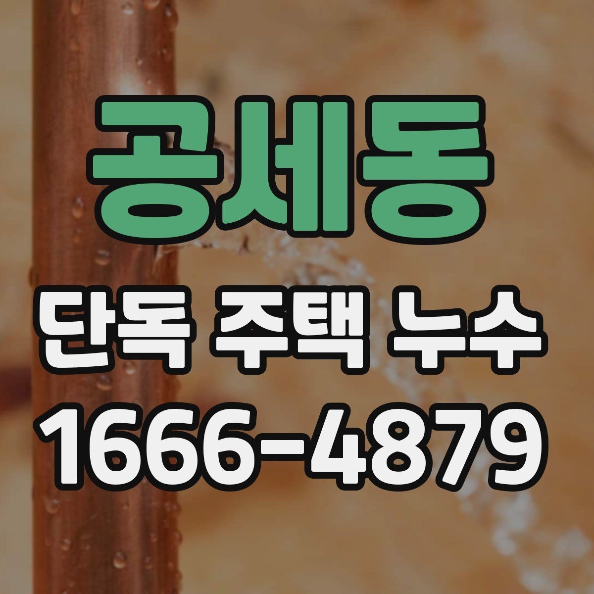 공세동 단독 주택 누수 재발 방지에 중요한 마감 처리