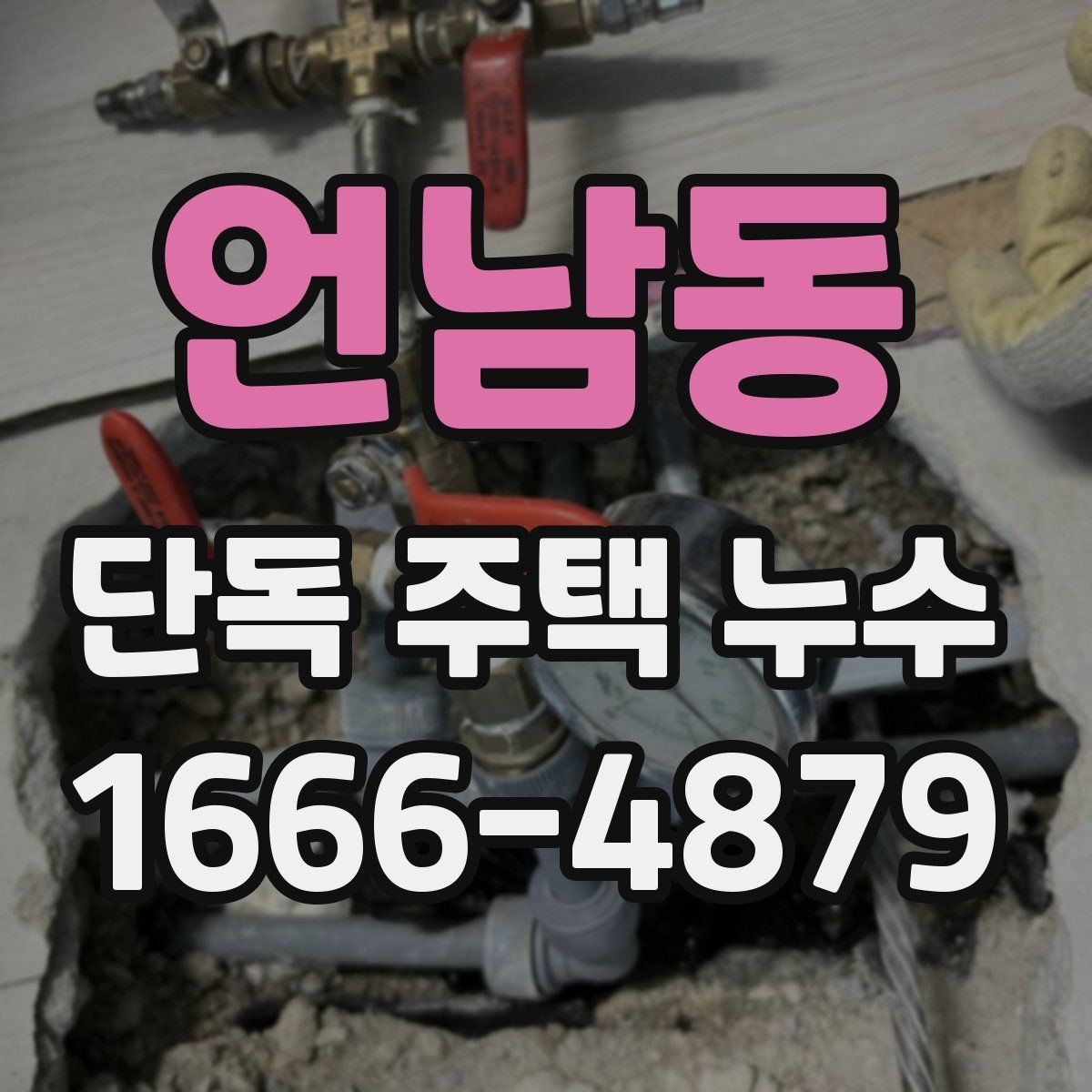 언남동 단독 주택 누수
