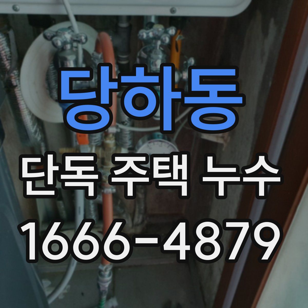 당하동 단독 주택 누수