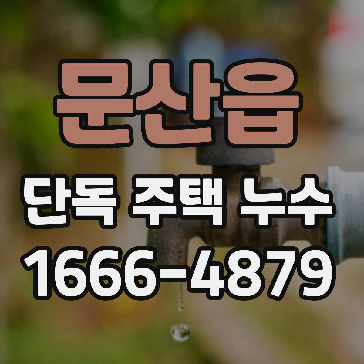 문산읍 단독 주택 누수
