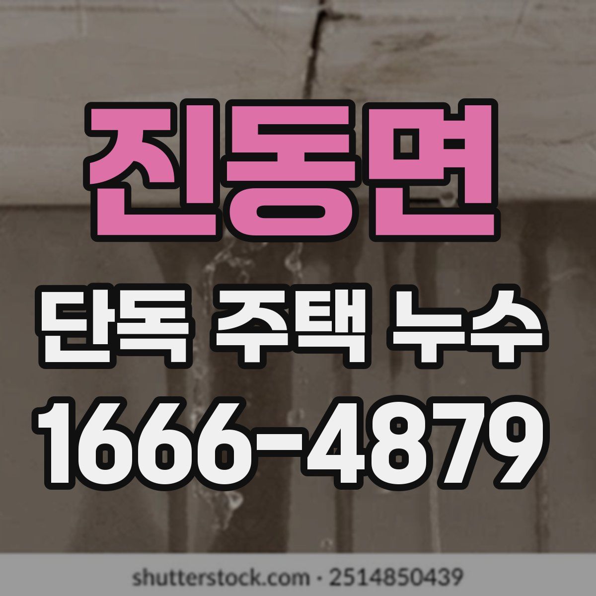 진동면 단독 주택 누수