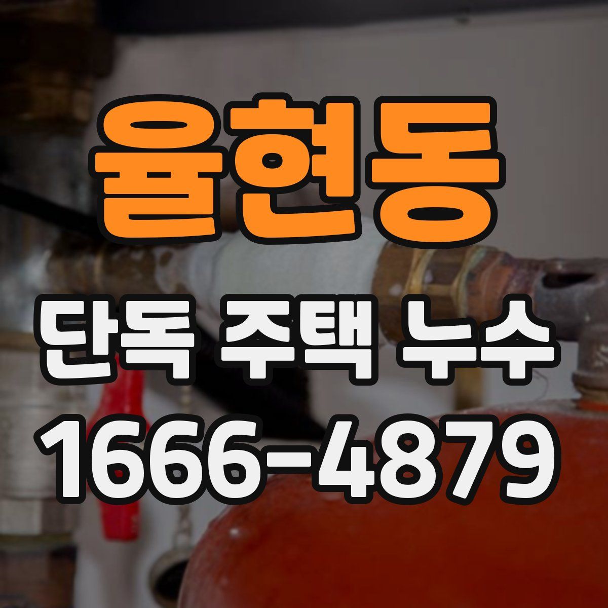 율현동 단독 주택 누수