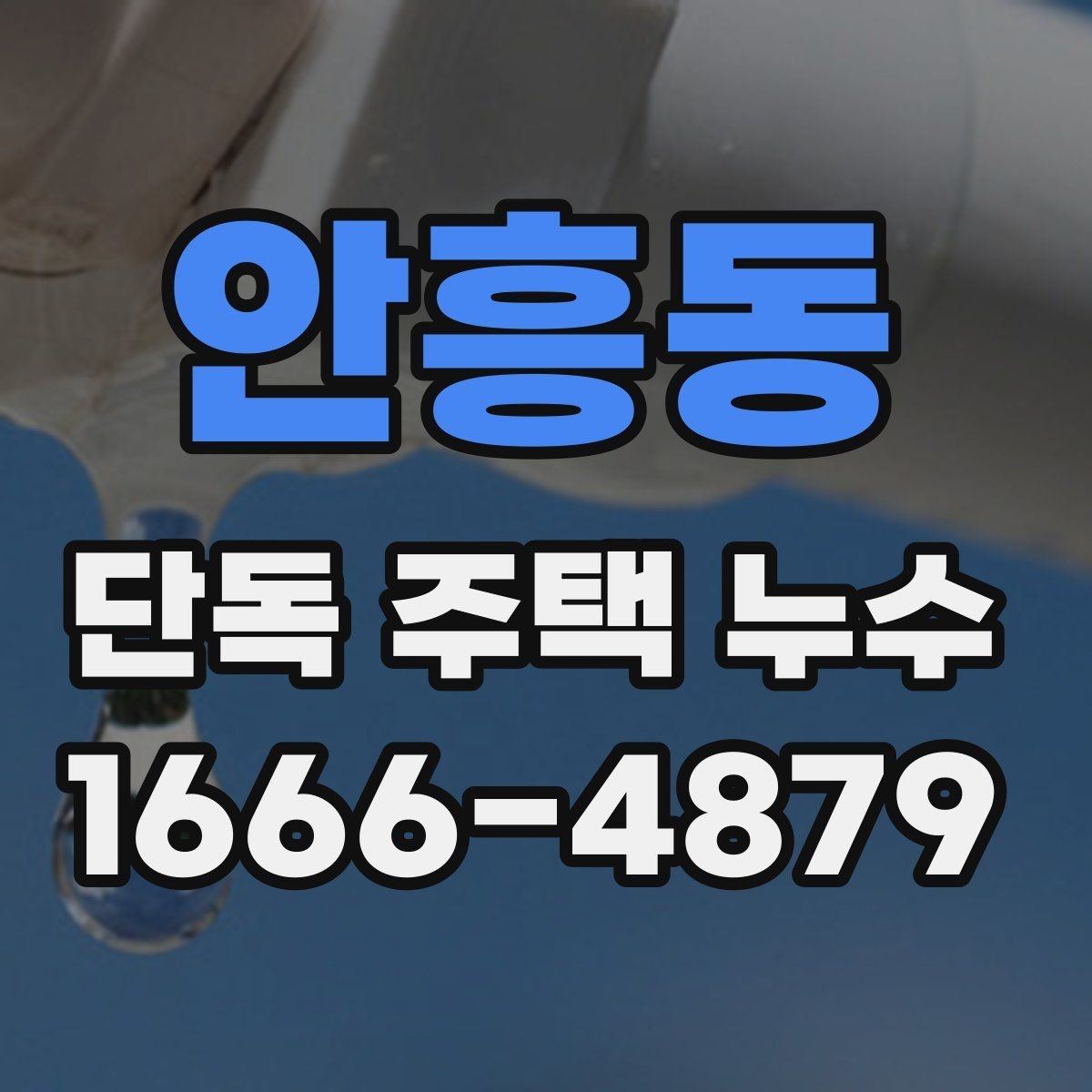 안흥동 단독 주택 누수 겨울 결빙과 연결된 문제 살피기