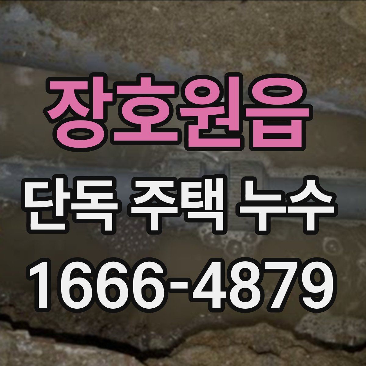 장호원읍 단독 주택 누수 외부 배수 상태와의 관련성