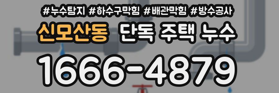 신모산동 단독 주택 누수