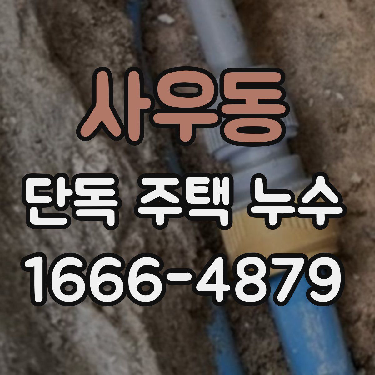 사우동 단독 주택 누수