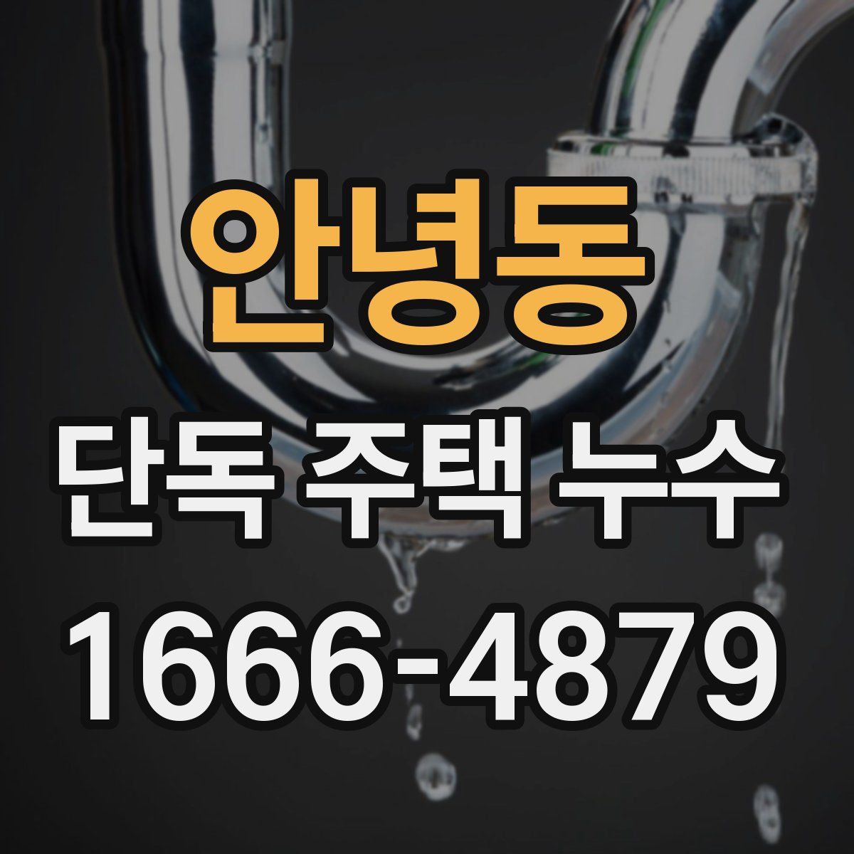 안녕동 단독 주택 누수
