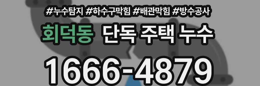 회덕동 단독 주택 누수