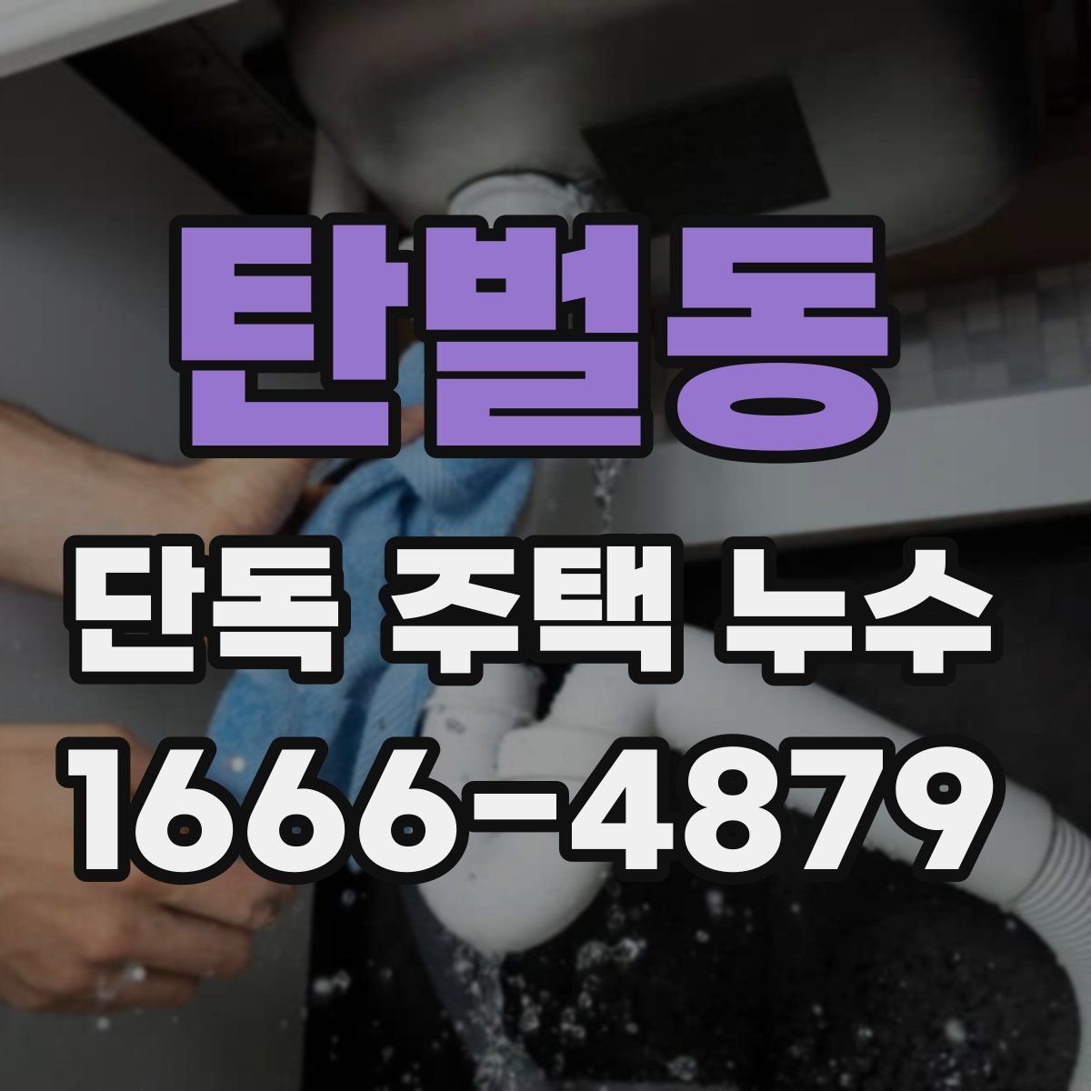탄벌동 단독 주택 누수