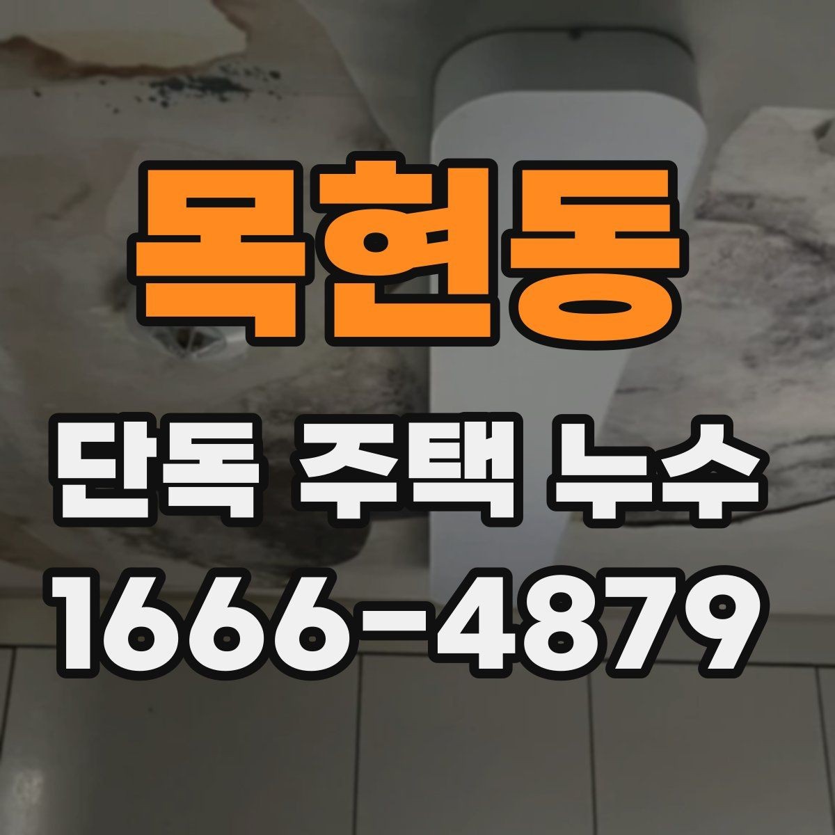 목현동 단독 주택 누수 의심 구역별 관리 요령