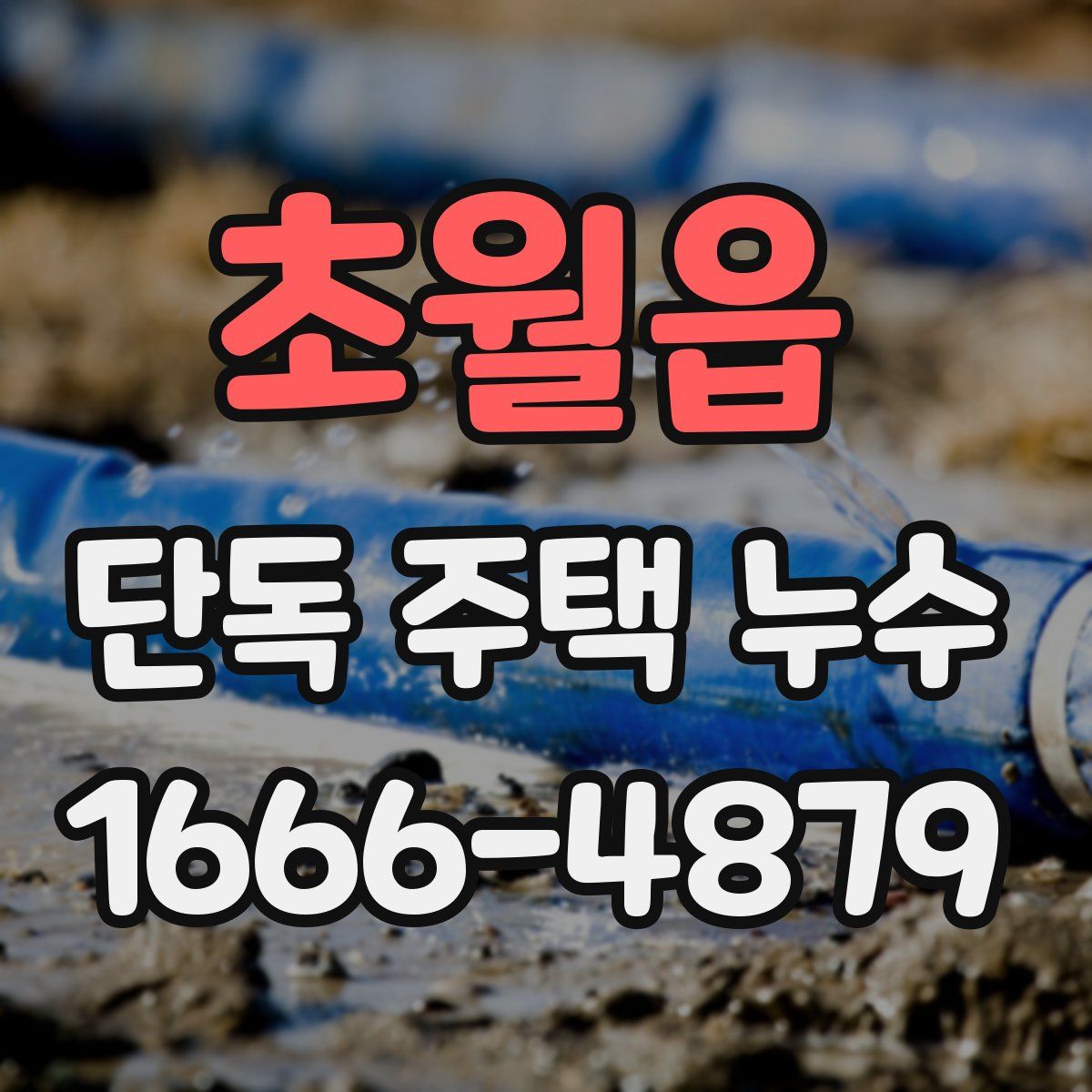 초월읍 단독 주택 누수