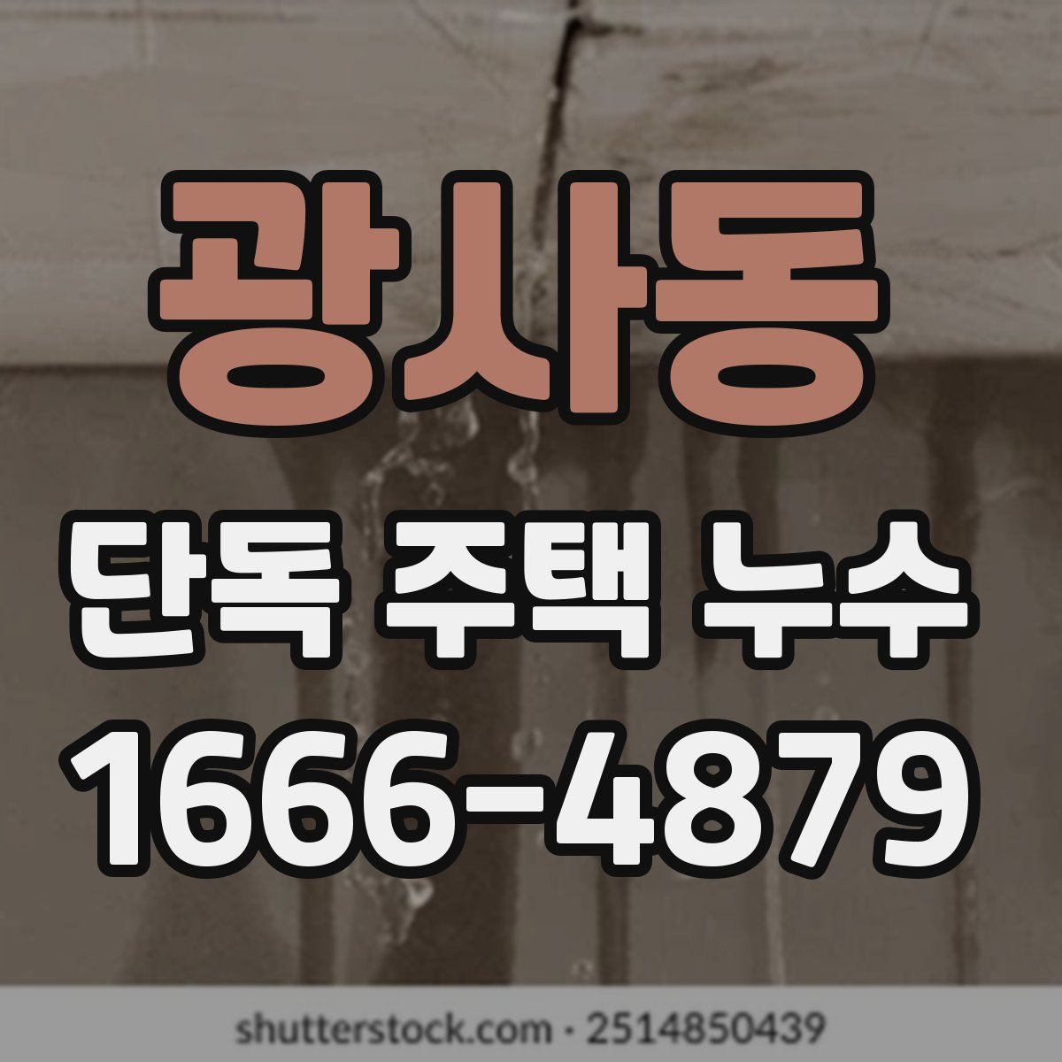 광사동 단독 주택 누수